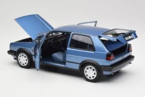 Volkswagen Golf Mk2 10 Million Star Modrá Metalíza Norev 1:18 188562 Kov – obrázok 5 z 8
