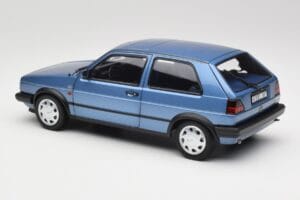 Volkswagen Golf Mk2 10 Million Star Modrá Metalíza Norev 1:18 188562 Kov – obrázok 7 z 8