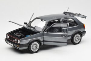 Volkswagen Golf Mk2 GTI Šedý Metalická Norev 1:18 188442 Kov – obrázok 2 z 8