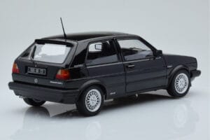 Volkswagen Golf GTI Mk2 Match Čierny Norev 1:18 188559 Kov – obrázok 3 z 8