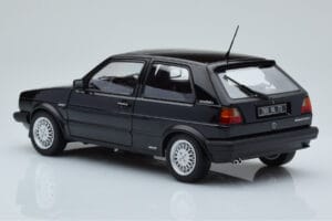 Volkswagen Golf GTI Mk2 Match Čierny Norev 1:18 188559 Kov – obrázok 7 z 8