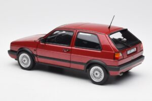Volkswagen Golf Mk2 GTI Červený Metalická Norev 1:18 188555 Kov – obrázok 7 z 8
