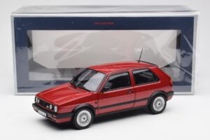 Volkswagen Golf Mk2 GTI Červený Metalická Norev 1:18 188555 Kov – obrázok 8 z 8