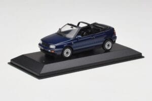 Volkswagen Golf Mk3 Kabriolet Maritime Modrý Minichamps 1:43 400055530 Kov – obrázok 2 z 4