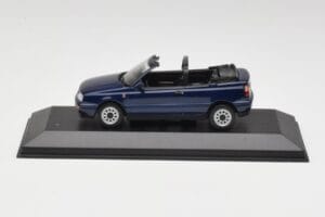 Volkswagen Golf Mk3 Kabriolet Maritime Modrý Minichamps 1:43 400055530 Kov