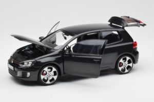 Volkswagen Golf Mk6 GTI Šedý Metalická Norev 1:18 188503 Kov – obrázok 2 z 7