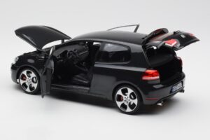 Volkswagen Golf Mk6 GTI Šedý Metalická Norev 1:18 188503 Kov – obrázok 5 z 7