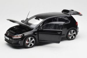 Volkswagen Golf Mk7 GTI Čierny Norev 1:18 188550 Kov – obrázok 2 z 8