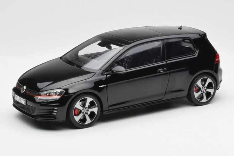 Volkswagen Golf Mk7 GTI Čierny Norev 1:18 188550 Kov