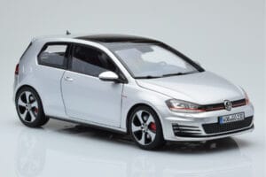 Volkswagen Golf GTI Mk7 Reflex Strieborný Norev 1:18 188551 Kov – obrázok 6 z 8
