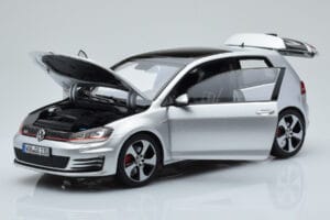 Volkswagen Golf GTI Mk7 Reflex Strieborný Norev 1:18 188551 Kov – obrázok 2 z 8