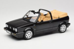 Volkswagen Golf Mk1 Kabriolet Čierny Norev 1:18 188568 Kov