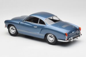 Volkswagen Karmann Ghia Coupe Neptune Modrý Minichamps 1:18 155054022 Kov – obrázok 5 z 6