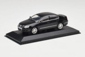 Volkswagen Passat B6 Sedan Shadow Modrý Metallic Minichamps 1:43 PASSAT001 Kov – obrázok 2 z 3