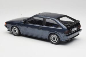 Volkswagen Scirocco Mk2 Scala Helios Modrá Metalíza Norev 1:18 188632 Kov – obrázok 5 z 6