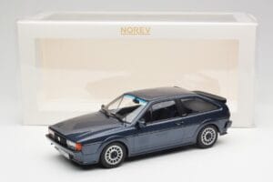 Volkswagen Scirocco Mk2 Scala Helios Modrá Metalíza Norev 1:18 188632 Kov – obrázok 6 z 6