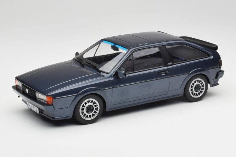 Volkswagen Scirocco Mk2 Scala Helios Modrá Metalíza Norev 1:18 188632 Kov