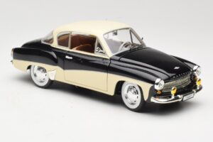 Wartburg 311 Coupe Čierny & Béžový Revell 1:18 8419 Kov – obrázok 6 z 8