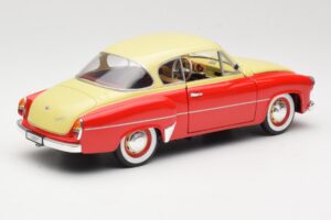 Wartburg 311 Coupe Červený & Béžový Revell 1:18 8418 Kov – obrázok 3 z 8