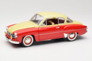 Wartburg 311 Coupe Červený & Béžový Revell 1:18 8418 Kov