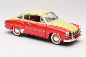 Wartburg 311 Coupe Červený & Béžový Revell 1:18 8418 Kov – obrázok 6 z 8