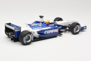 Williams FW23 BMW #5 R. Schumacher Practice San Marino GP 2001 Minichamps 1:18 80430146710 Kov – obrázok 2 z 6
