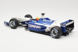 Williams FW23 BMW #5 R. Schumacher Practice San Marino GP 2001 Minichamps 1:18 80430146710 Kov – obrázok 5 z 6