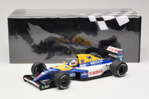 Williams FW14B Renault #5 N. Mansell Canon Williams Team F1 World Champion 1992 Minichamps 1:18 186920005 Kov – obrázok 9 z 9