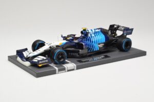 Williams Racing Mercedes FW43B #6 N. Latifi Belgian GP 2021 Minichamps 1:18 117211306 Kov – obrázok 2 z 6