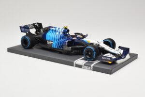 Williams Racing Mercedes FW43B #6 N. Latifi Belgian GP 2021 Minichamps 1:18 117211306 Kov – obrázok 4 z 6