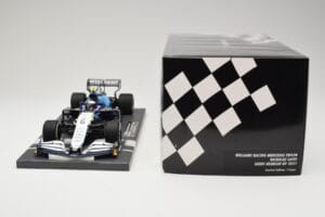 Williams Racing Mercedes FW43B #6 N. Latifi Saudi Arabian GP 2021 Minichamps 1:18 117212206 Kov – obrázok 6 z 6
