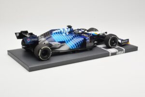 Williams Racing Mercedes FW43B #63 G. Russell Saudi Arabian GP 2021 Minichamps 1:18 117212263 Kov – obrázok 3 z 6