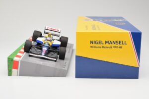 Williams Renault FW14B #5 N. Mansell F1 World Champion 1992 Collectors Box Minichamps 1:18 113920005 Kov – obrázok 6 z 6