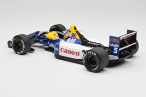 Williams Renault FW14B #5 N. Mansell F1 World Champion 1992 Minichamps 1:18 110920005 Kov – obrázok 5 z 8