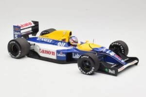 Williams Renault FW14B #5 N. Mansell F1 World Champion 1992 Minichamps 1:18 110920005 Kov – obrázok 6 z 8