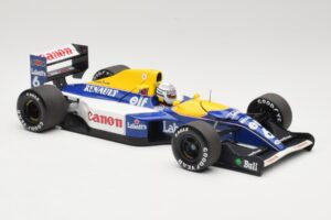 Williams Renault FW14B #6 R. Patrese 1992 Minichamps 1:18 110920006 Kov – obrázok 6 z 8