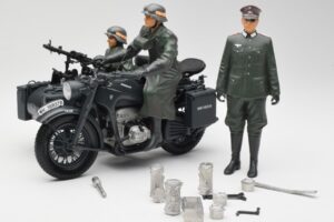 Zundapp KS 750 Sajdkár Walkure Schuco 1:10 450651900 Kov – obrázok 2 z 7