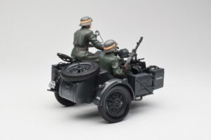 Zundapp KS 750 Sajdkár Walkure Schuco 1:10 450651900 Kov – obrázok 3 z 7