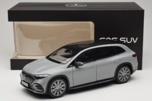 Mercedes EQS SUV X296 Manufaktur Alpine Grey NZG 1:18 B66960591 Kov – obrázok 8 z 8