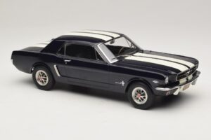 Ford Mustang Nightmist Blue Norev 1:18 182805 Kov – obrázok 4 z 6
