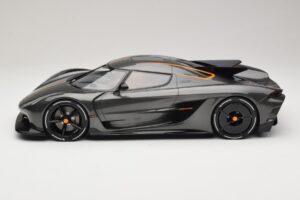 Koenigsegg Jesko Absolut 0-400-0 km/h Rekord Graphite Grey GT Spirit 1:12 GT575 Živica – obrázok 3 z 6