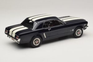 Ford Mustang Nightmist Blue Norev 1:18 182805 Kov – obrázok 2 z 6