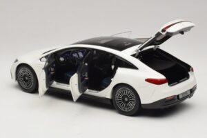 Mercedes EQS V297 Manufaktur Opalite White NZG 1:18 B66961049 Kov – obrázok 5 z 8