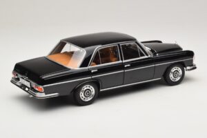 Mercedes 280 SE W108 Čierny Norev 1:18 183360 Kov – obrázok 3 z 8