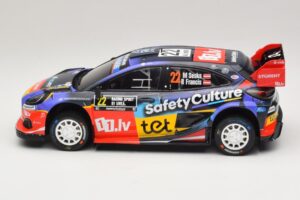 Ford Puma Rally1 #22 M. Sesks / R. Francis Rally Sweden 2025 IXO 1:18 18RMC240 Kov – obrázok 3 z 6