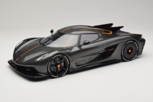 Koenigsegg Jesko Absolut 0-400-0 km/h Rekord Graphite Grey GT Spirit 1:12 GT575 Živica