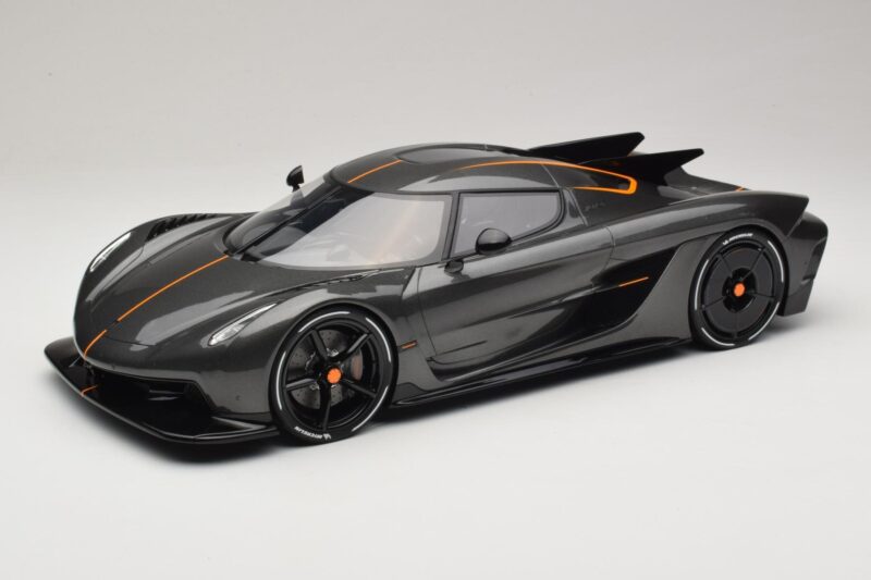 Koenigsegg Jesko Absolut 0-400-0 km/h Rekord Graphite Grey GT Spirit 1:12 GT575 Živica