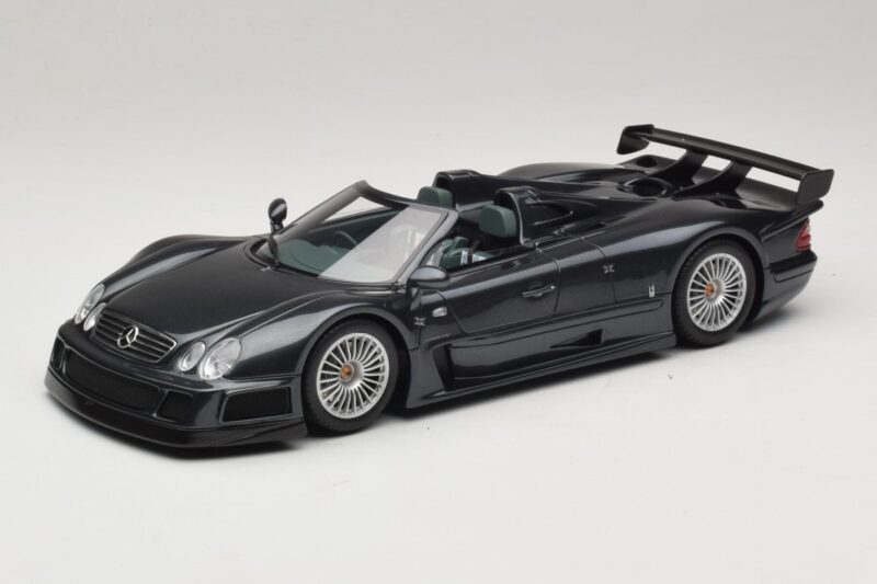 Mercedes AMG CLK GTR Roadster Šedý GT Spirit 1:18 GT960 Živica