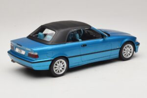 BMW 3 Series E36 Kabriolet Modrý Metalíza MCG 1:18 MCG18319 Kov – obrázok 3 z 7