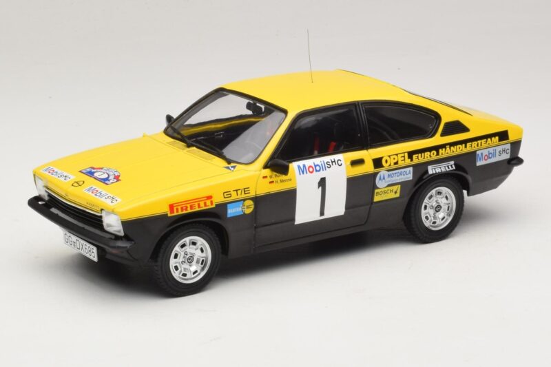 Opel Kadett C GT/E #1 W. Rohrl / H. Menne Westfalen Lippe Rally 1977 MCG 1:18 MCG18651R Kov